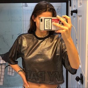 IVY PARK Reflective Jersey Top